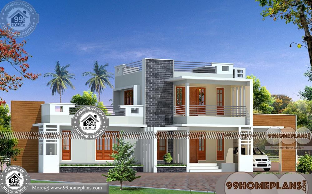 3bhk House Plan Good House Designs In Kerala Style With 3d Elevation