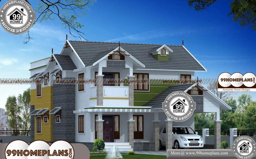 3d House Design Online - 2 Story 2400 sqft-Home