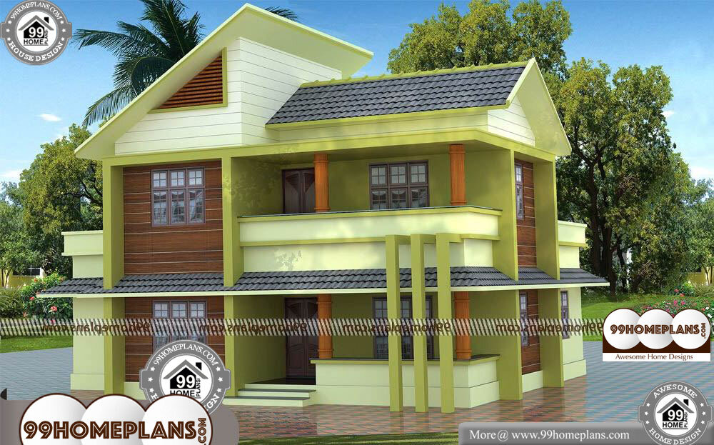 4 Bedroom House Designs - 2 Story 1755 sqft-Home