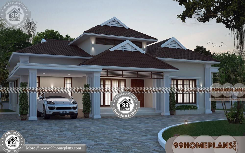 4 Bedroom Floor Plans Single Story With, Modern 1 Story House Floor Plans
