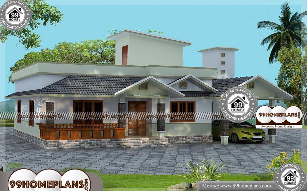 40 Ft Wide House Plans - Single Story 1220 sqft-Home