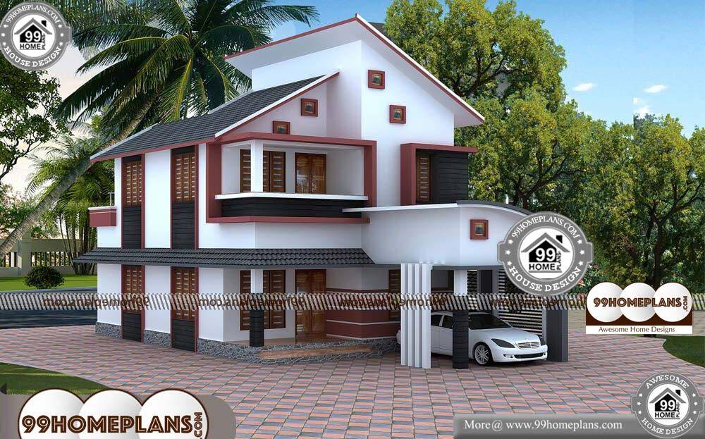 40x50 House  Plans  with 3D  Front Elevation Design 45 