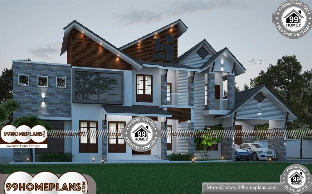 Amazing House Plans - 2 Story 4412 sqft-Home