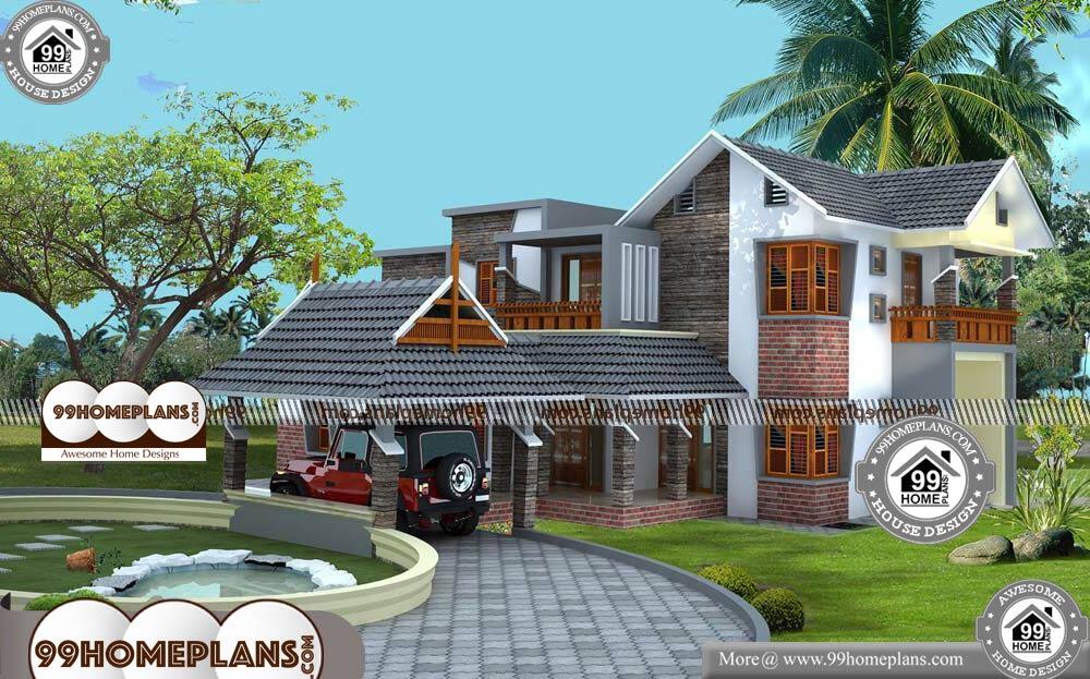Beautiful Small House Plans - 2 Story 2615 sqft-Home
