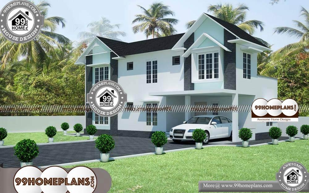 Best 3D Elevation of House - 2 Story 1654 sqft-Home