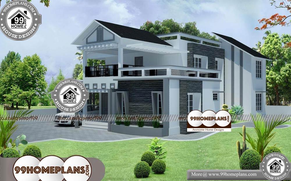 Best House Front Elevation - 2 Story 3144 sqft-Home