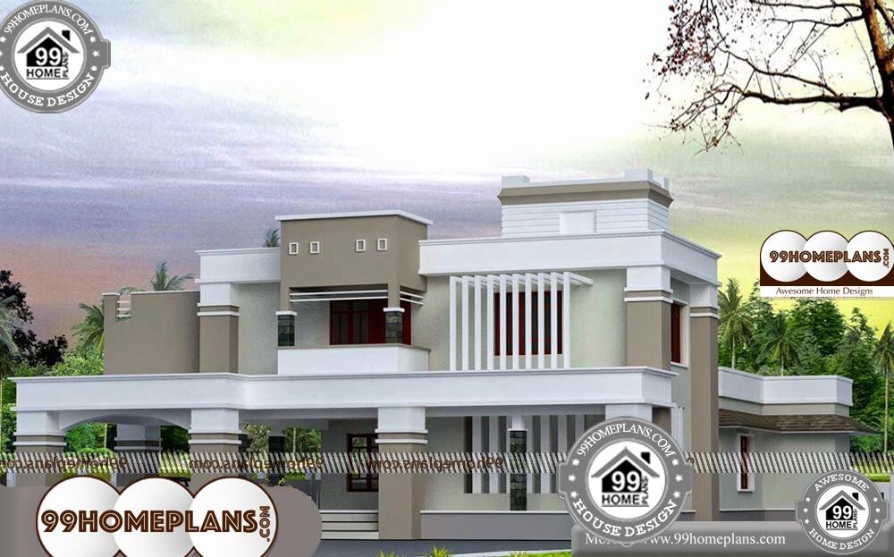 Budget House Plans Kerala Style - 2 Story 2150 sqft-Home