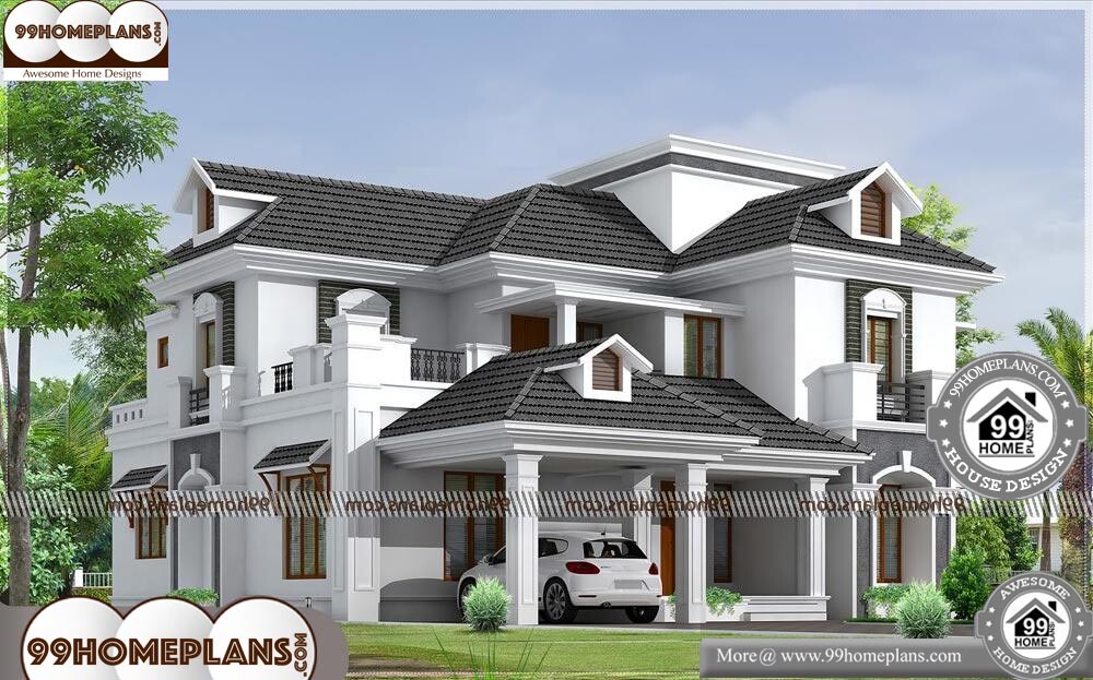 Bungalow Small House Plans - 2 Story 2951 sqft-Home