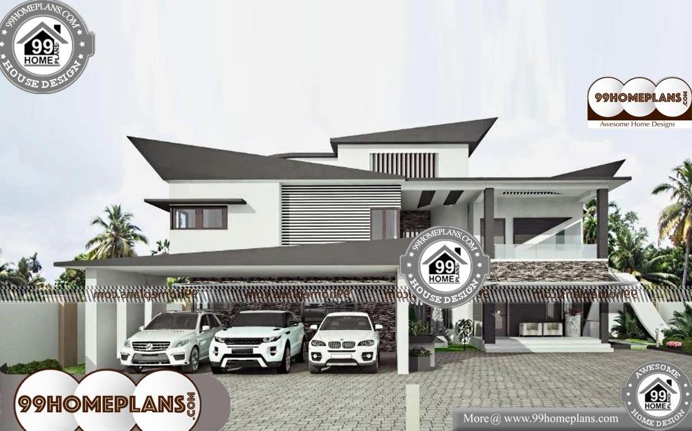 Contemporary House Plans for Sale - 2 Story 15000 sqft-Home