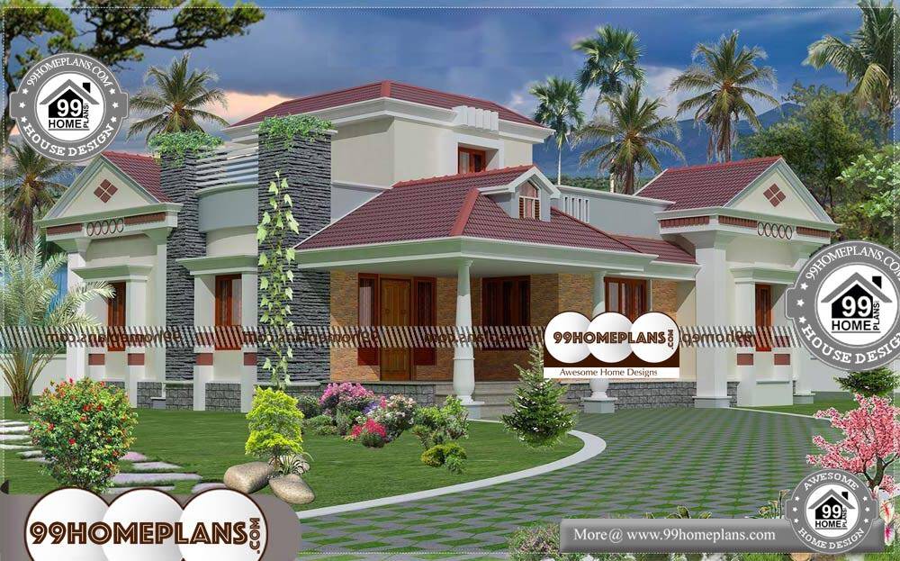 Cottage House Design - 2 Story 2092 sqft-Home