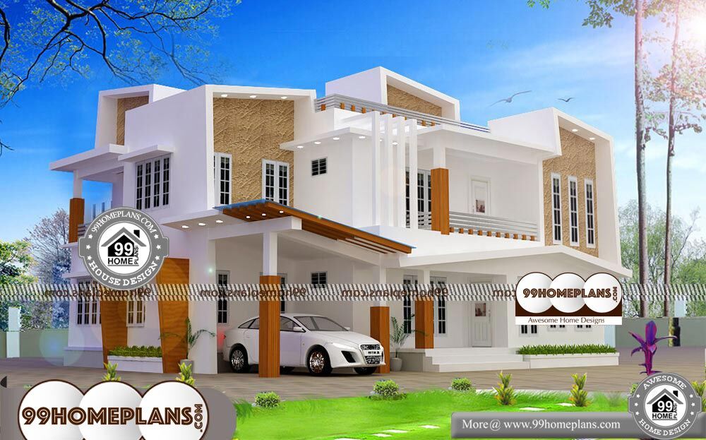 Double House Plans Design - 2 Story 2618 sqft-Home