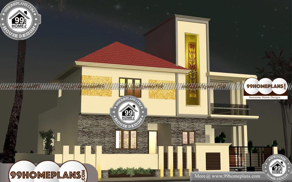 Double Storey Duplex Designs - 2 Story 2529 sqft-Home