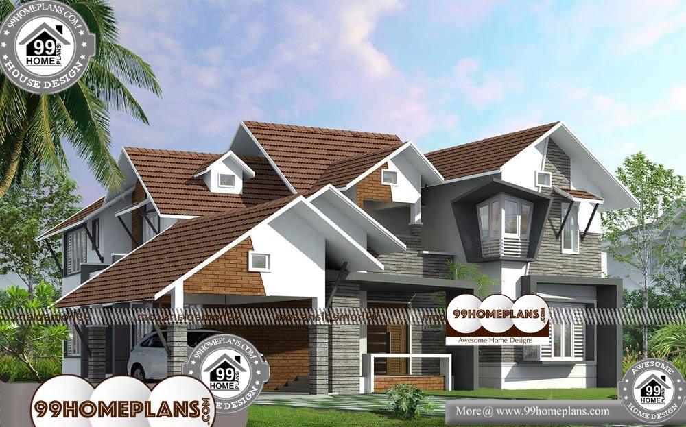 Floor Plan for 2 Storey House - 2 Story 3500 sqft-Home