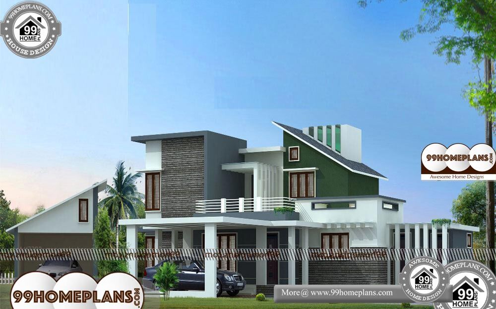 Free Online House Design | Indian House Designs Double Floor Collection