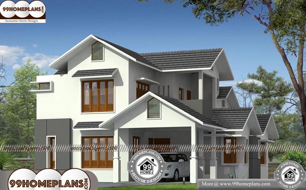 French House Design - 2 Story 2150 sqft-Home