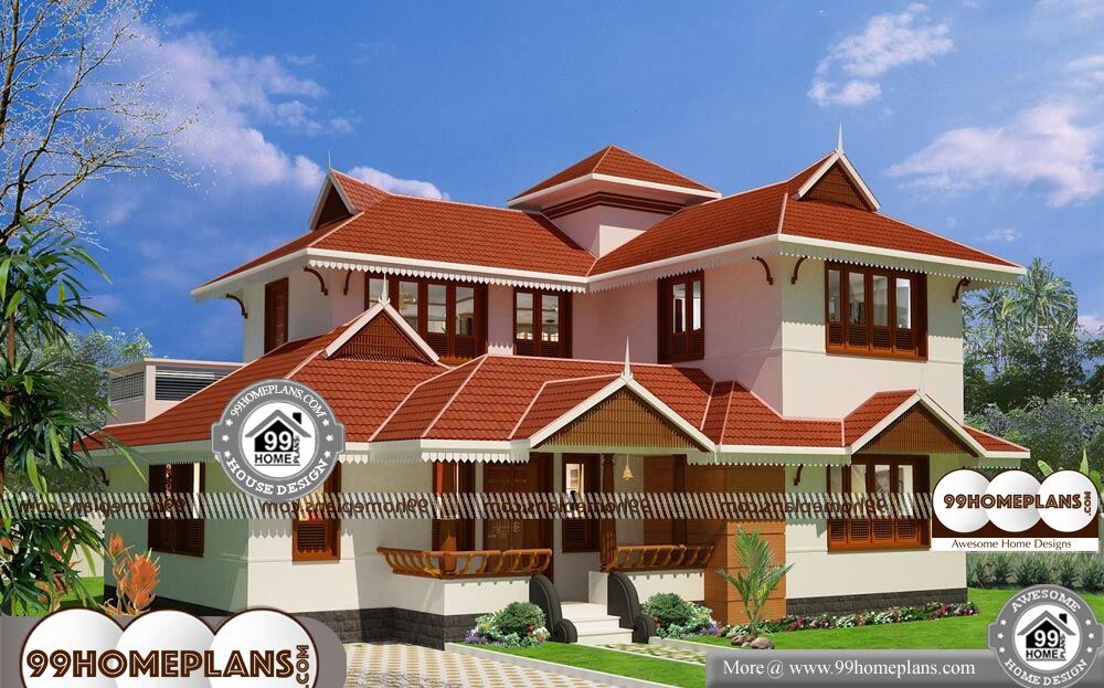 Front Elevation Designs for Small Houses - 2 Story 1800 sqft-Home