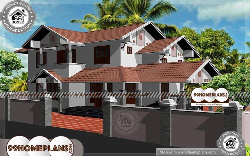 Home Elevation Ideas - 2 Story 2000 sqft-Home