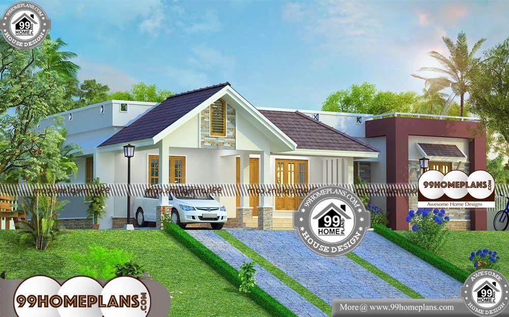 Home Elevation Single Floor - Single Story 1860 sqft-Home