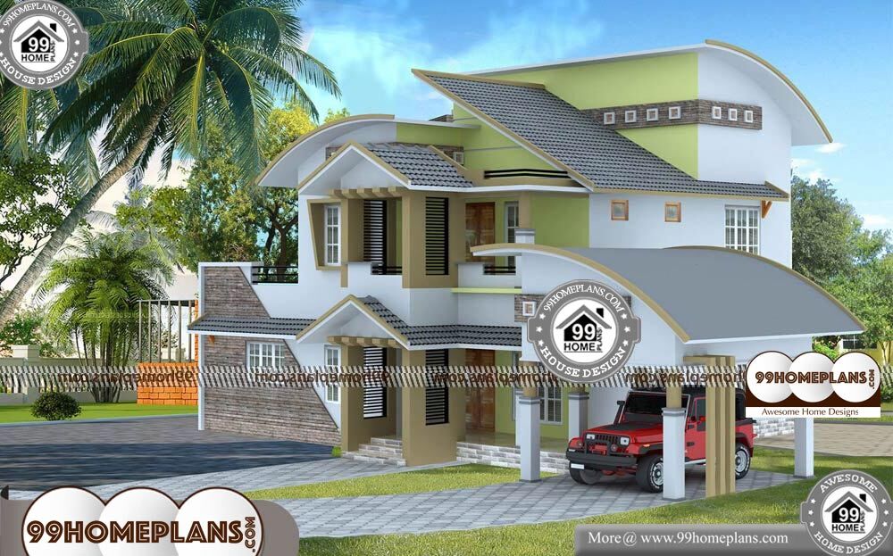 Homes For Narrow Lots - 2 Story 2050 sqft-Home