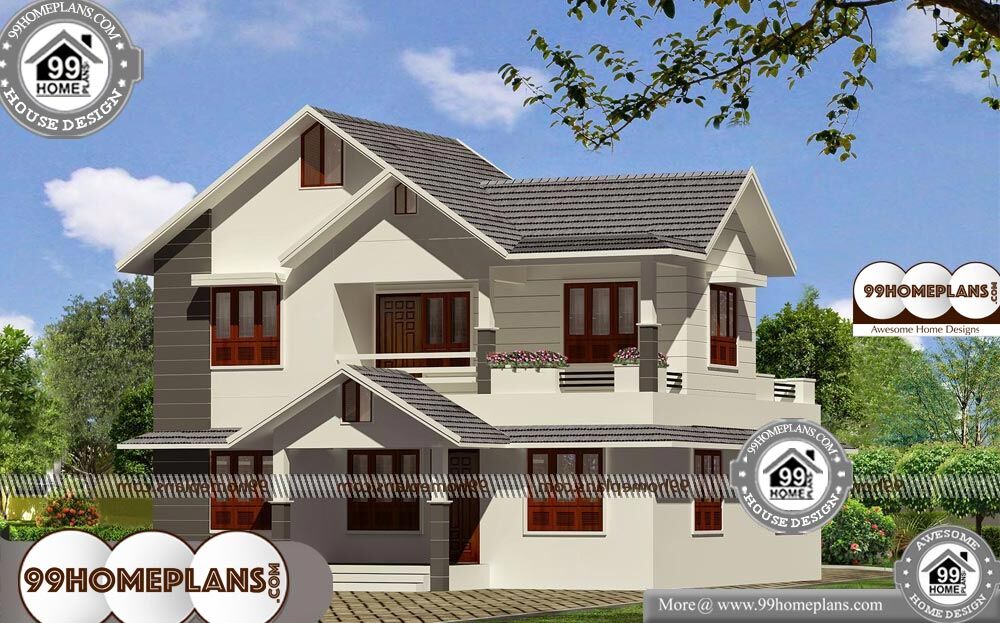 House 2 Storey Design - 2 Story 1890 sqft-Home