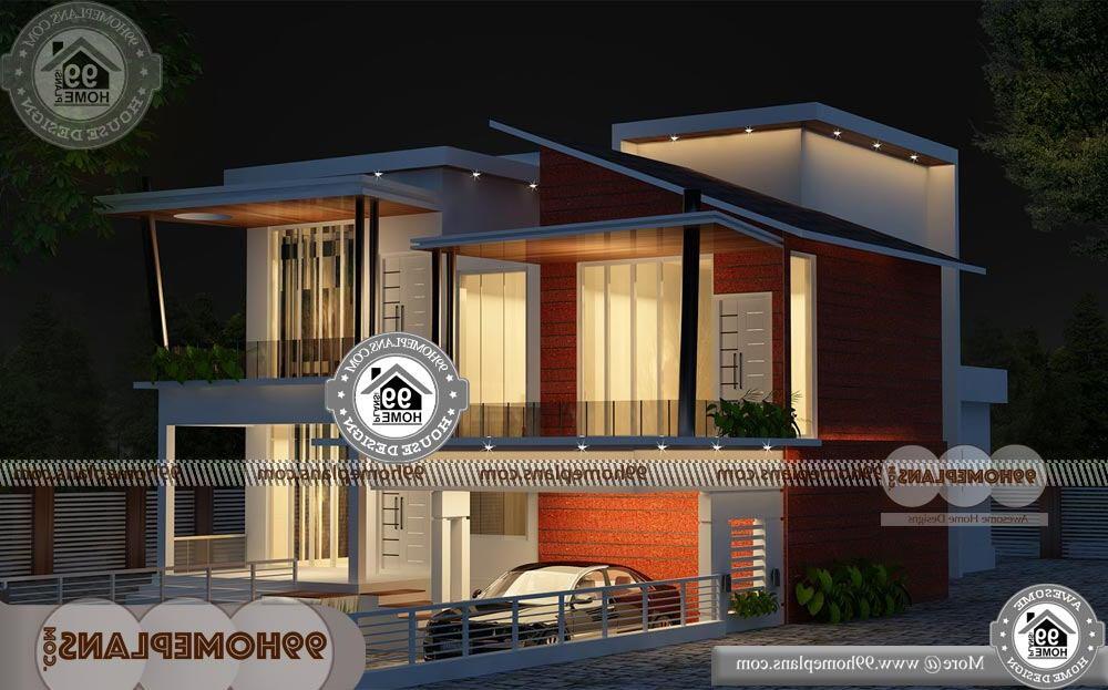 House Elevation Models in India - 2 Story 2324 sqft-Home