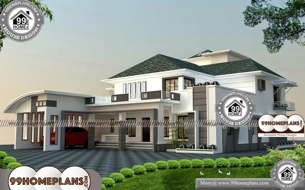House Elevation Pictures - 2 Story 4100 sqft-Home