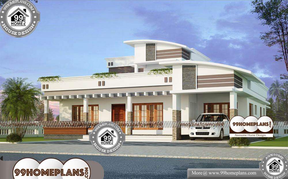 House Elevations Indian Designs - 2 Story 2370 sqft-Home