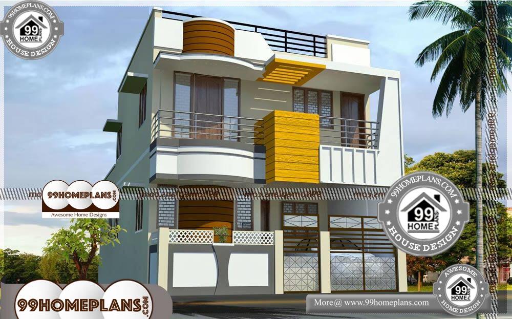 House Plan 3d View - 2 Story 2180 sqft-Home