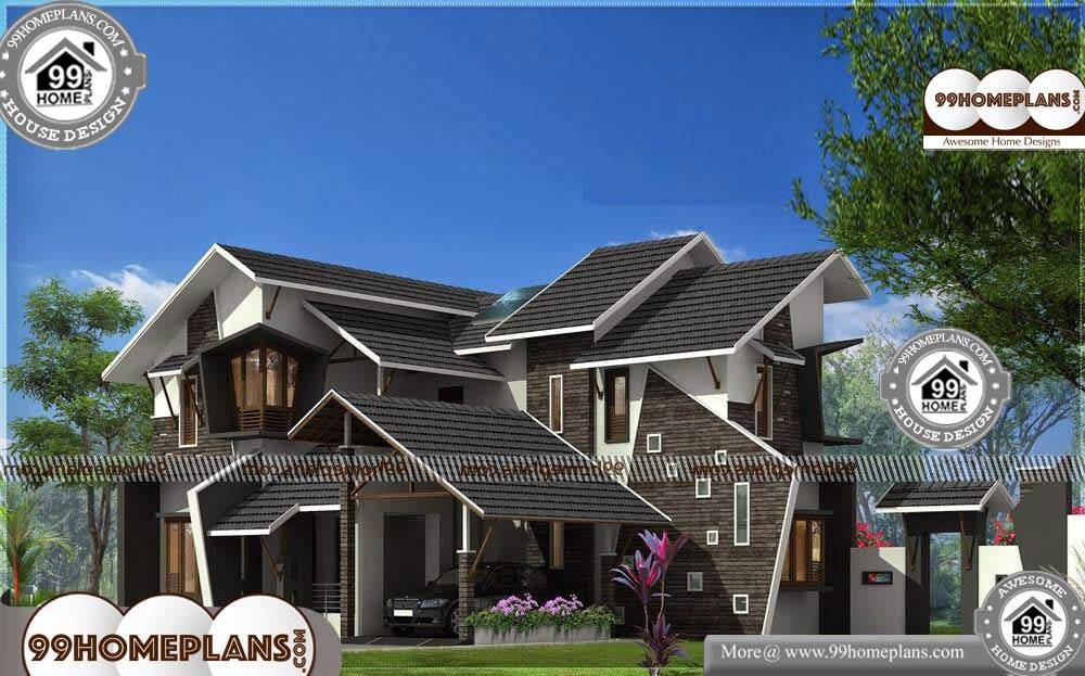 House Plan Design Kerala Style - 2 Story 2988 sqft-Home
