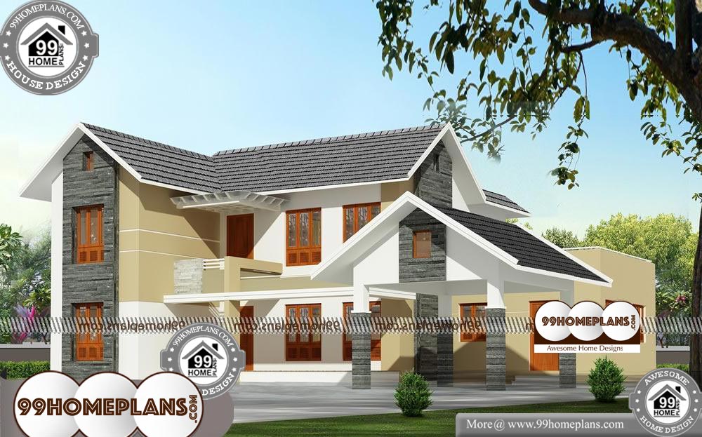 House Plan Design Two Storey - 2 Story 2000 sqft-Home