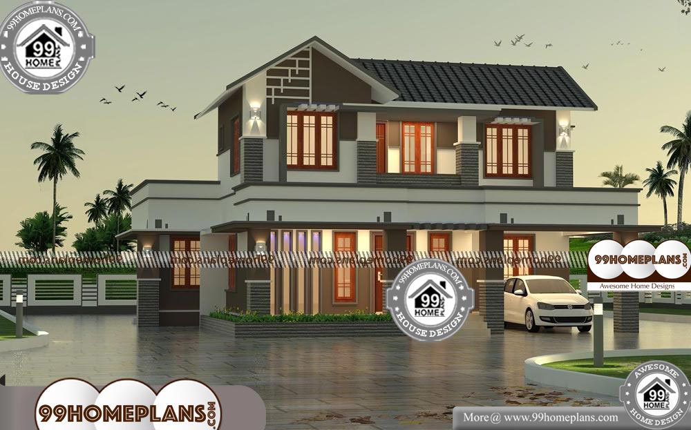 House Plans With Garage in Front | 75+ Double Storey House Elevation