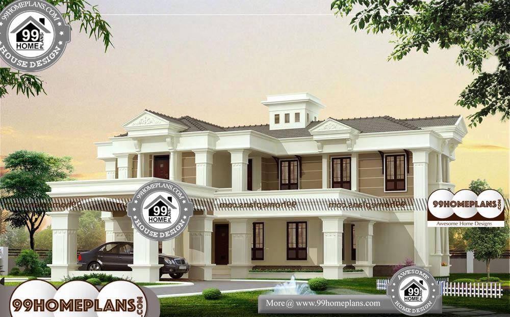 House Structure Plan - 2 Story 4525 sqft-Home