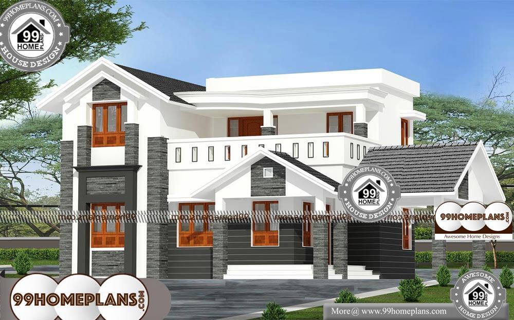 House Two Storey Design - 2 Story 2200 sqft-Home