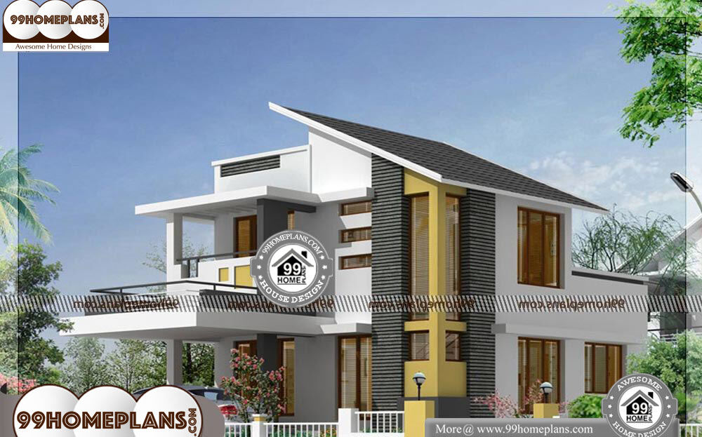 Indian House Design Pictures - 2 Story 1062 sqft-Home