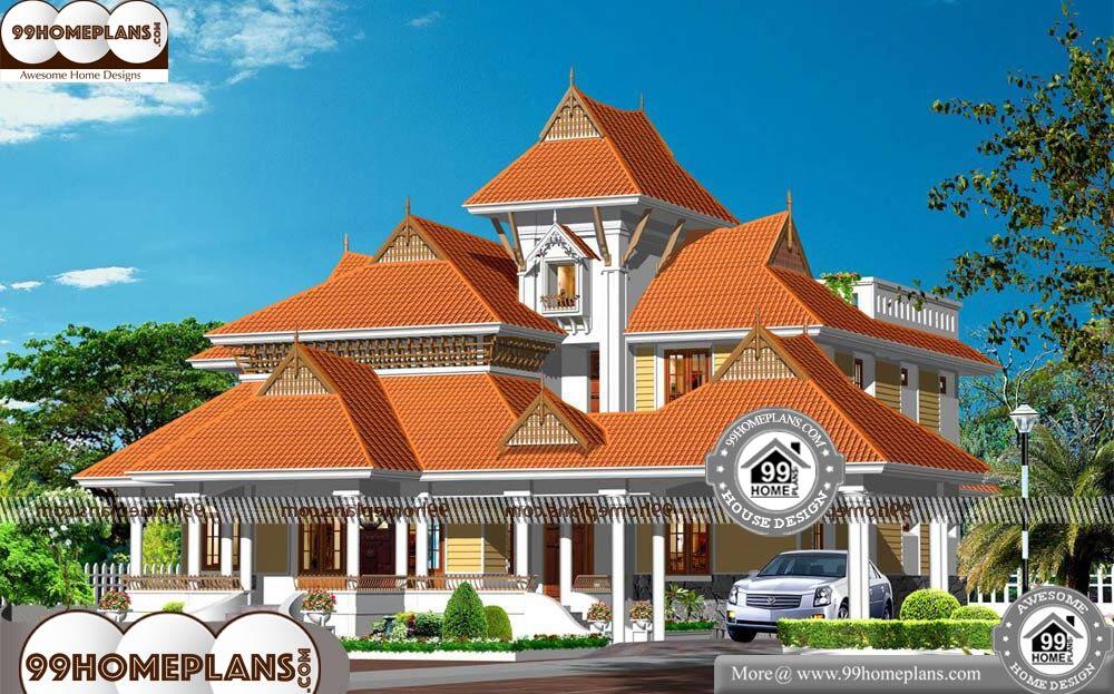 Kerala Model Nalukettu House Plan - 2 Story 3700 sqft-Home