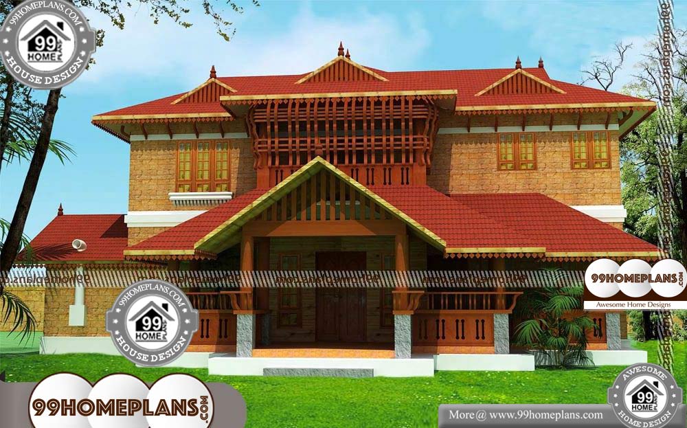 Kerala Nalukettu Designs - 2 Story 2520 sqft-Home 