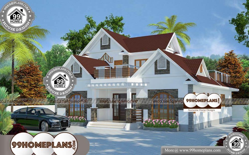 Latest Home Elevation Design - 2 Story 2417 sqft-Home