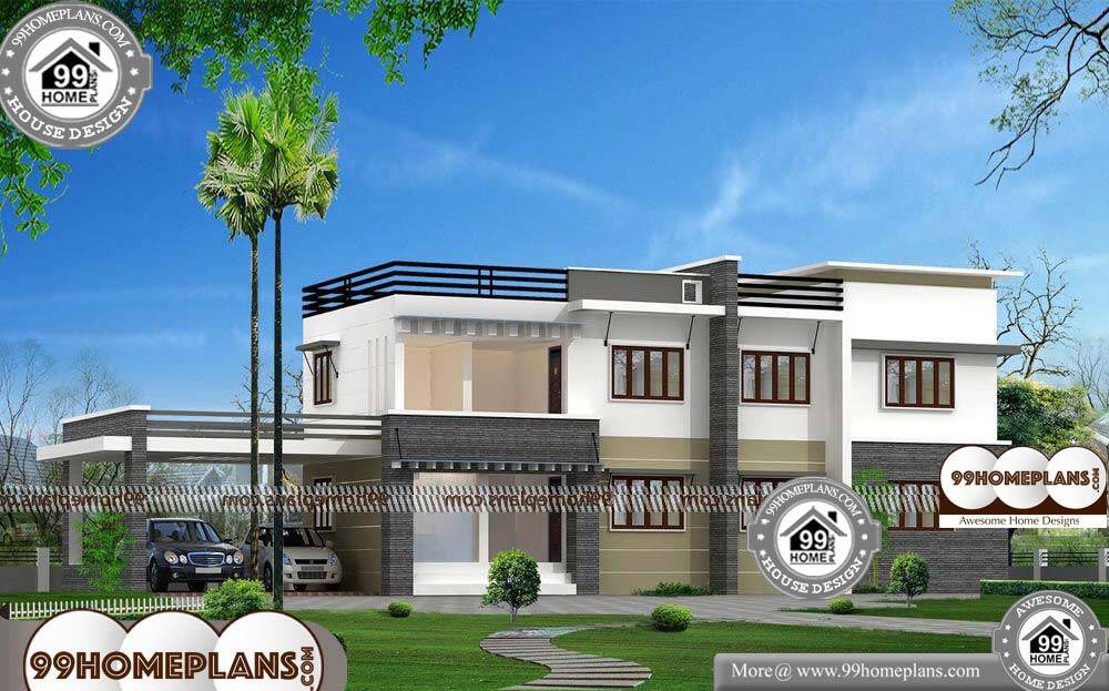 Latest House Elevation Designs - 2 Story 2450 sqft-Home