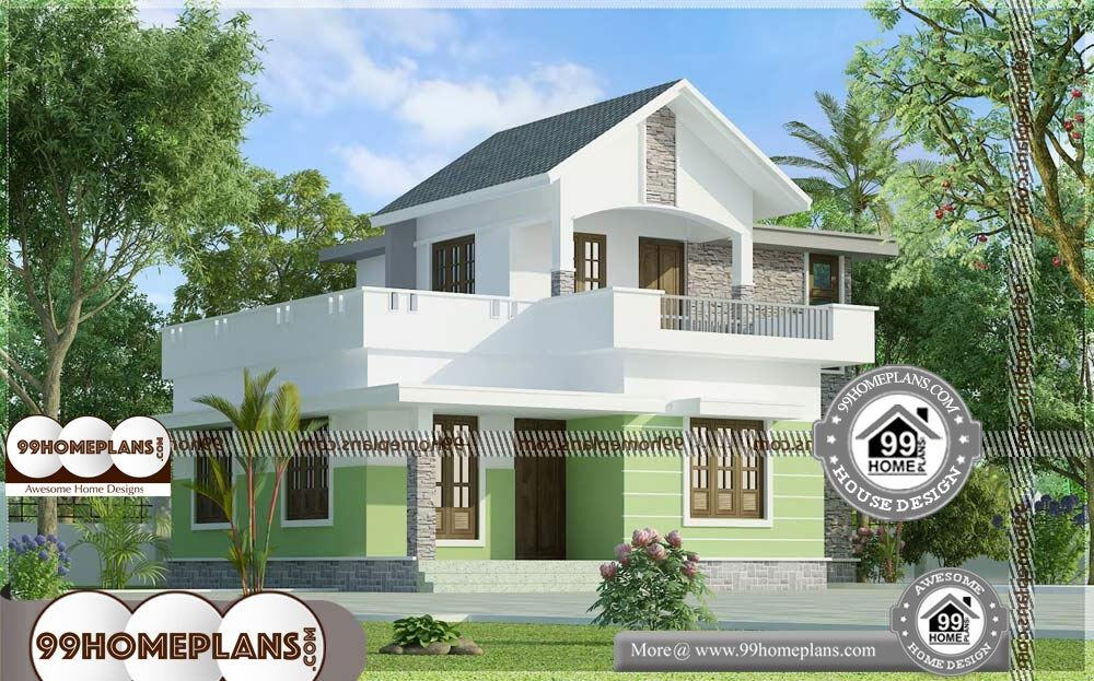 Modern Design Two Story Homes - 2 Story 1161 sqft-Home