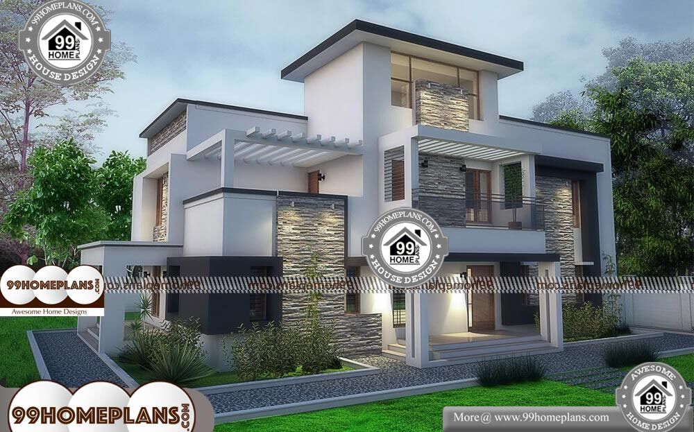 Modern House Design For Small Lot - 2 Story 2611 sqft-Home