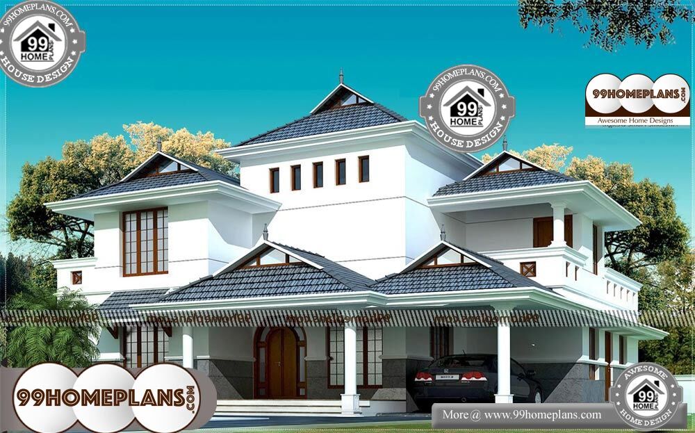 Nalukettu Home Plans Kerala - 2 Story 2020 sqft-Home