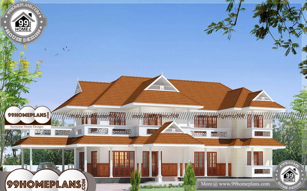 Nalukettu House Designs - 2 Story 3749 sqft-HOME
