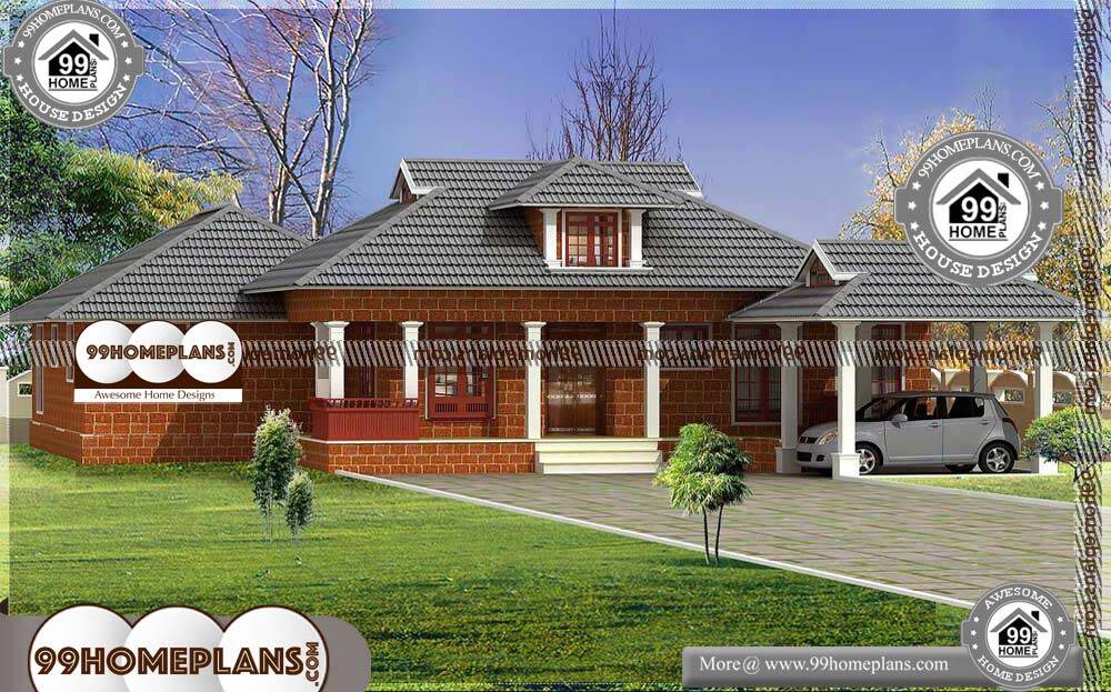 Nalukettu House Pictures 70 Home Front Design Single Floor Plans