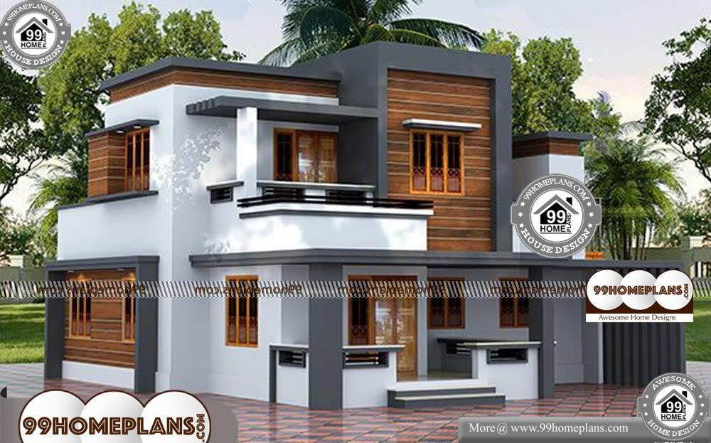 Narrow Block House Designs 7m - 2 Story 1500 sqft-Home