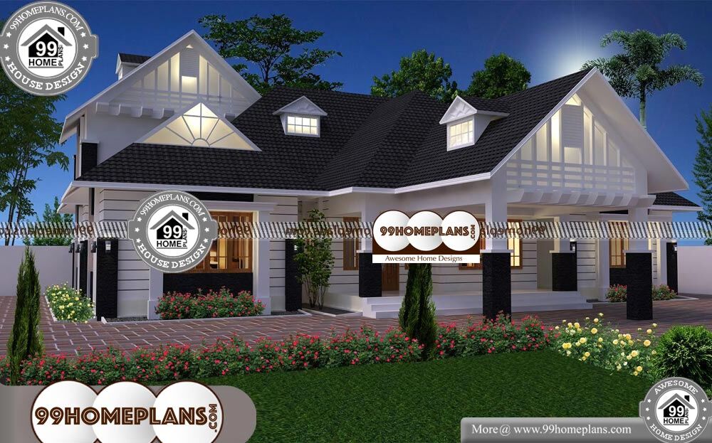 New Home Elevation Design - Single Story 1654 sqft-Home