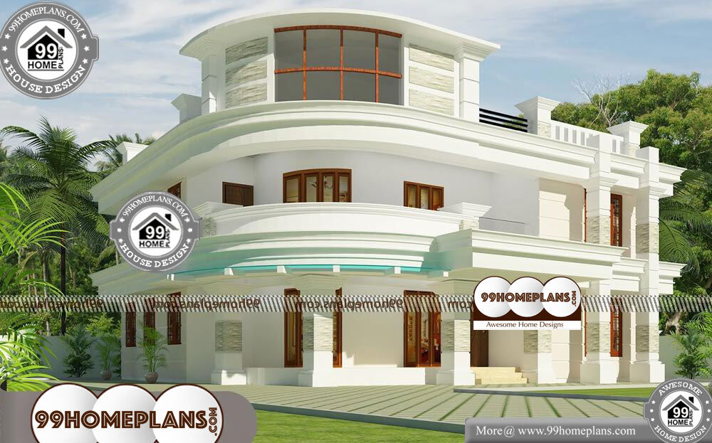 New Home Front Elevation Design - 2 Story 2700 sqft-Home 