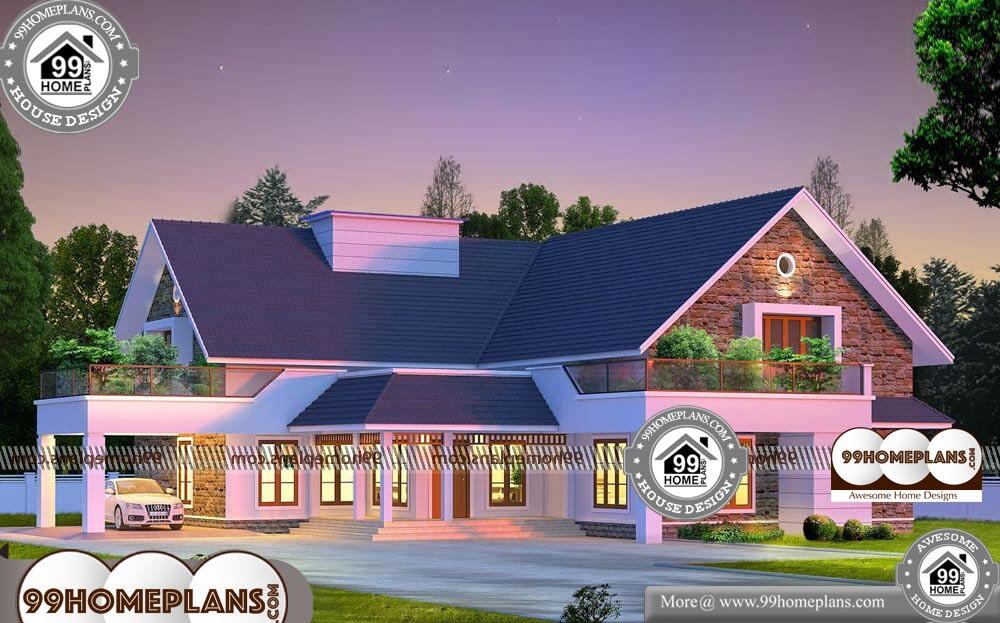 New House Plans Kerala Style - One Story 3000 sqft - Home