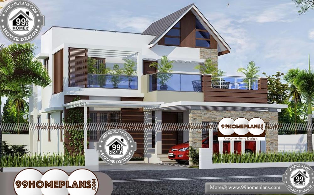New Model House Front Elevation - 2 Story 1800 sqft-Home