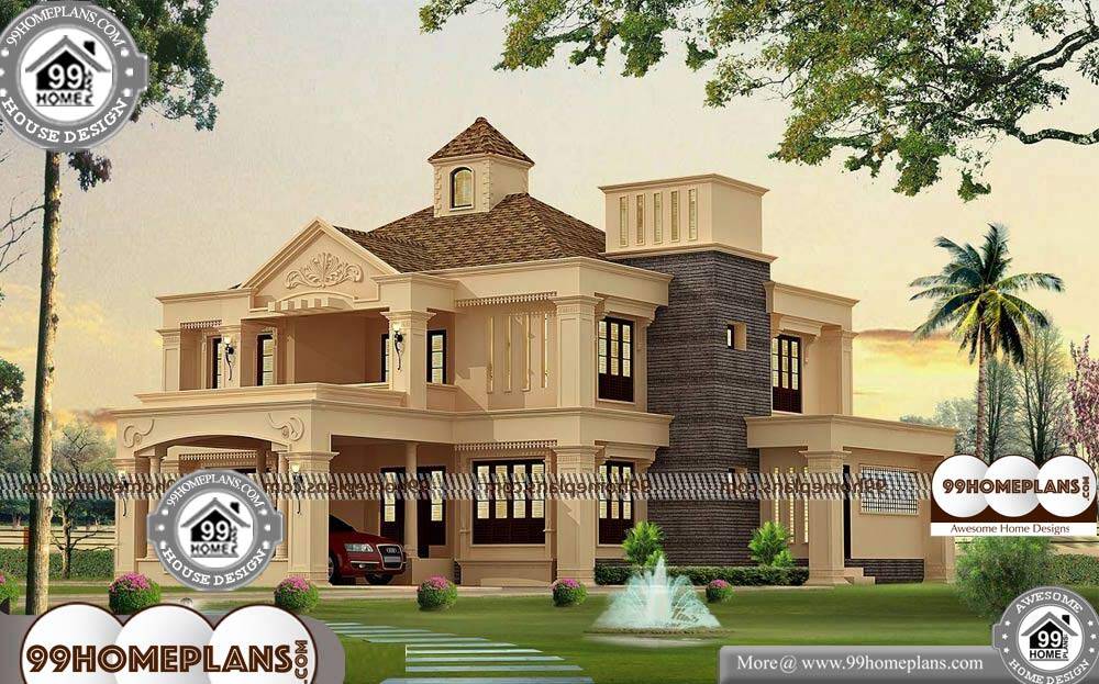 Ranch Bungalow House Plans - 2 Story 3100 sqft-Home 