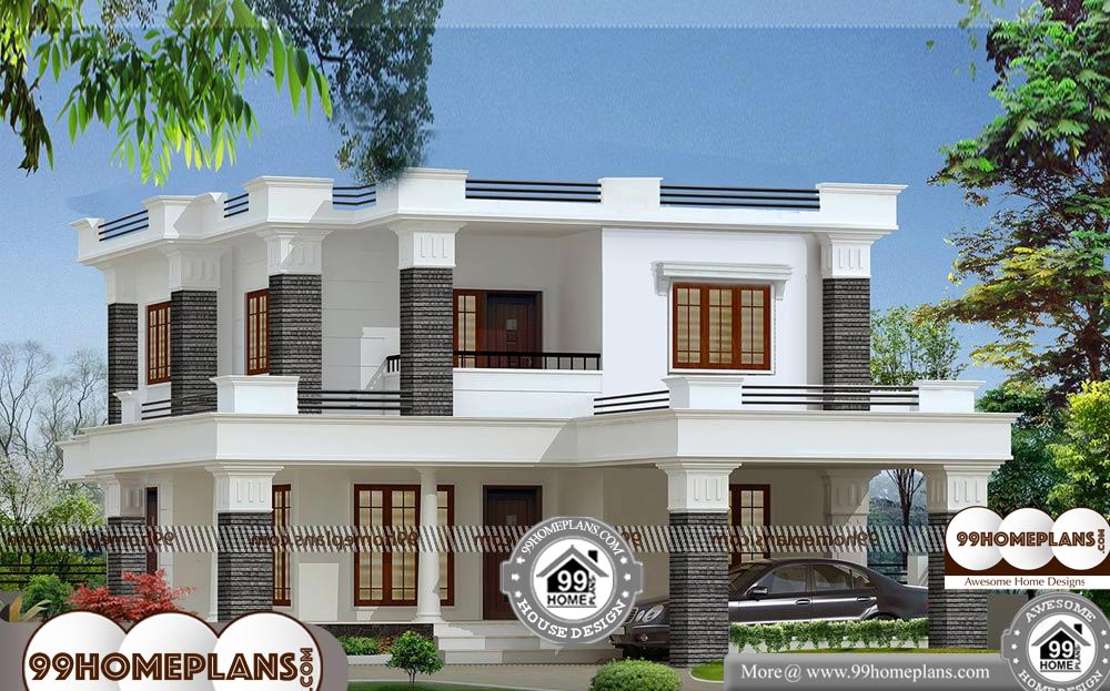 Residential Architecture Design - 2 Story 2000 sqft-Home